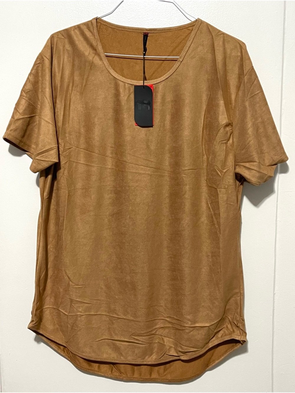 TRUE ROCK Short Sleeve Tee in Saddle Brown